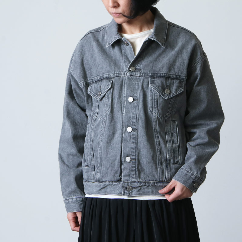 GRAILZ/Multi Pocket Trucker Jacket着丈身幅肩幅袖丈