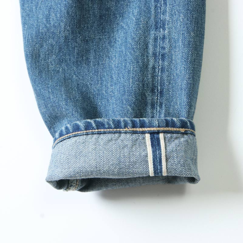 LENO (リノ) LUCY HIGH WAIST TAPERED JEANS FADE INDIGO / ルーシーハイウエストテーパード