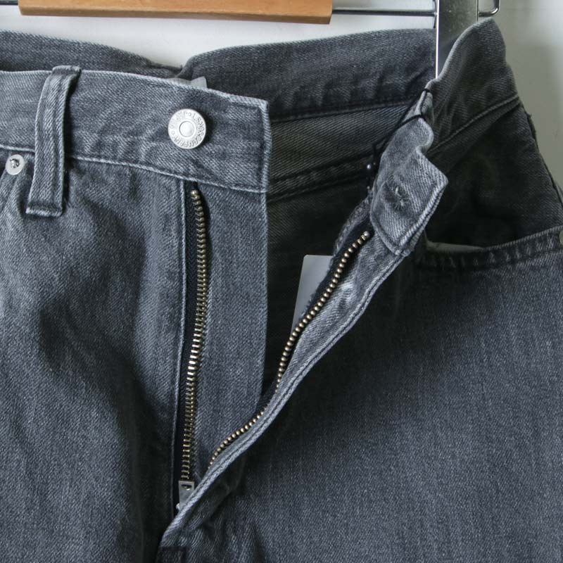 LENO() LUCY HIGH WAIST TAPERED JEANS FADE BLACK