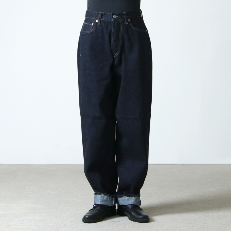 ご予約品 LOOSE TAPERED JEANS 《FADE INDIGO》