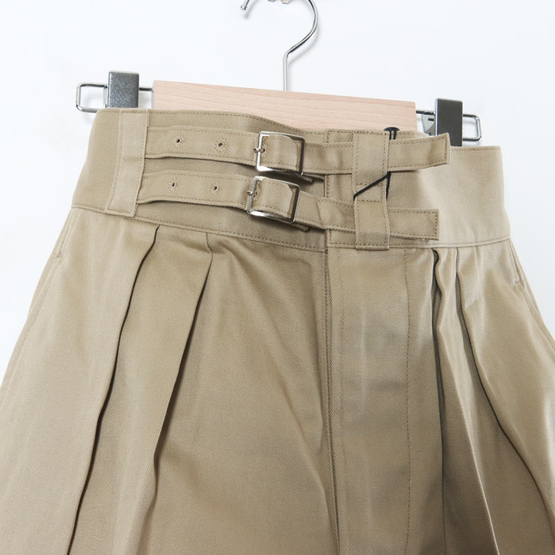 LENO (リノ) DOUBLE BELTED GURKHA TROUSERS / ダブルベルテッドグルカ