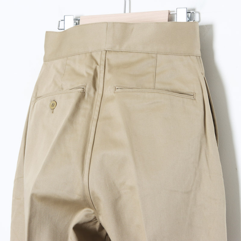 LENO (リノ) DOUBLE BELTED GURKHA TROUSERS / ダブルベルテッドグルカ ...