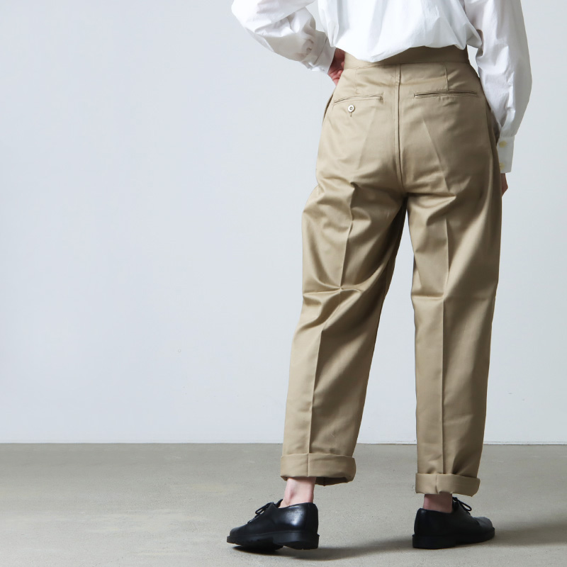 LENO (リノ) DOUBLE BELTED GURKHA TROUSERS / ダブルベルテッドグルカ 