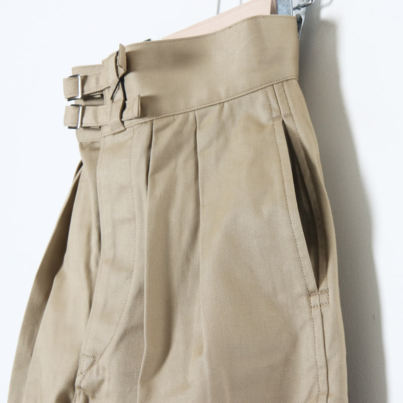 LENO() DOUBLE BELTED GURKHA TROUSERS