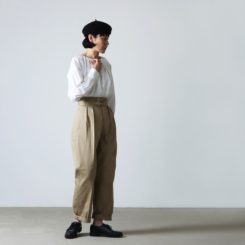 LENO (リノ) DOUBLE BELTED GURKHA TROUSERS / ダブルベルテッドグルカ 