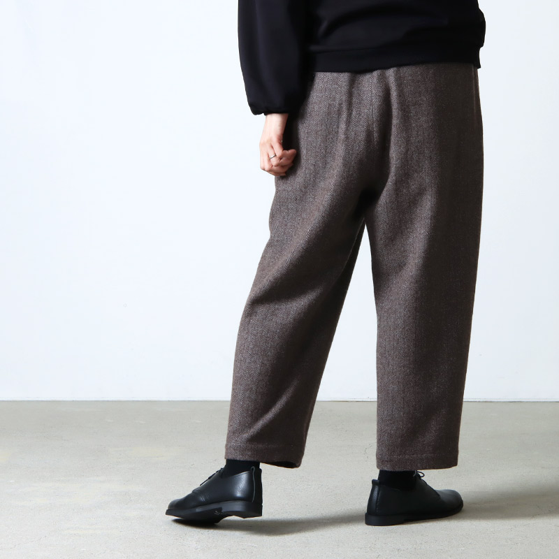 LENO (リノ) 2TUCK TROUSERS / ツータックパンツ