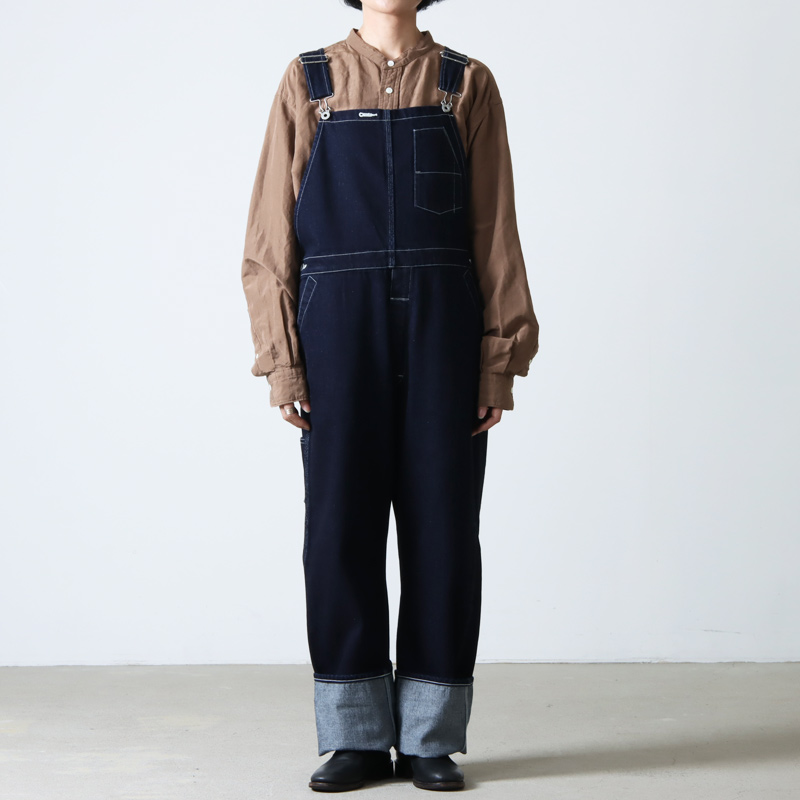 LENO (リノ) OVERALLS INDIGO / オーバーオール