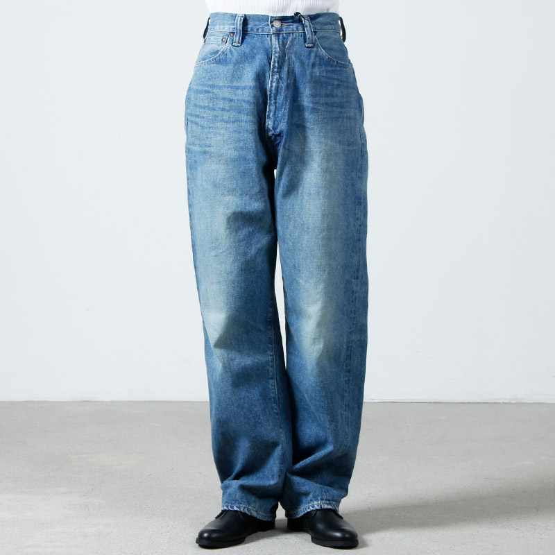 LENO (リノ) KAY HIGH WAIST JEANS FADE INDIGO / ケイハイウエスト 