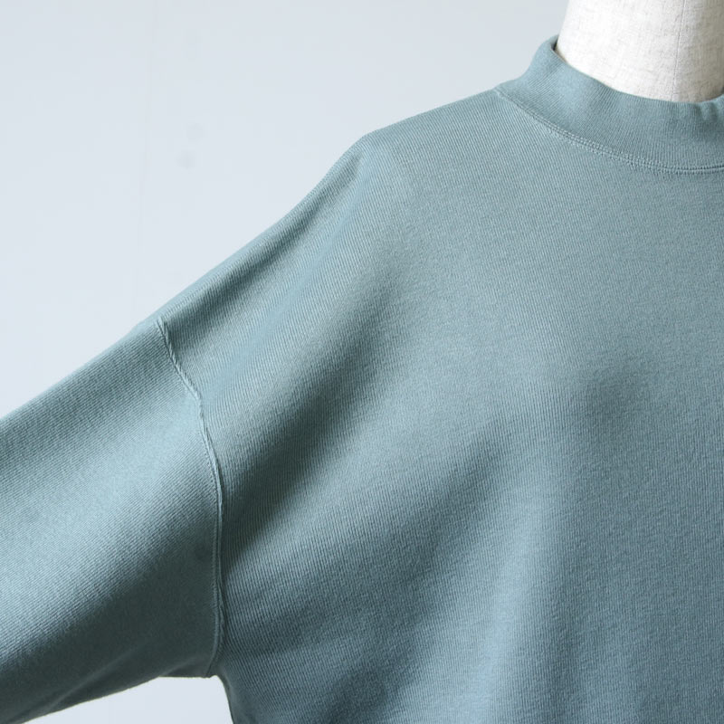 LENO() MOCK NECK LONG T-SHIRT