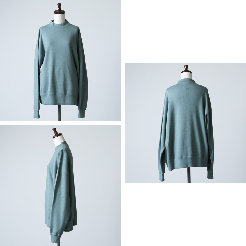 LENO (リノ) MOCK NECK LONG T-SHIRT / モックネックロングティーシャツ