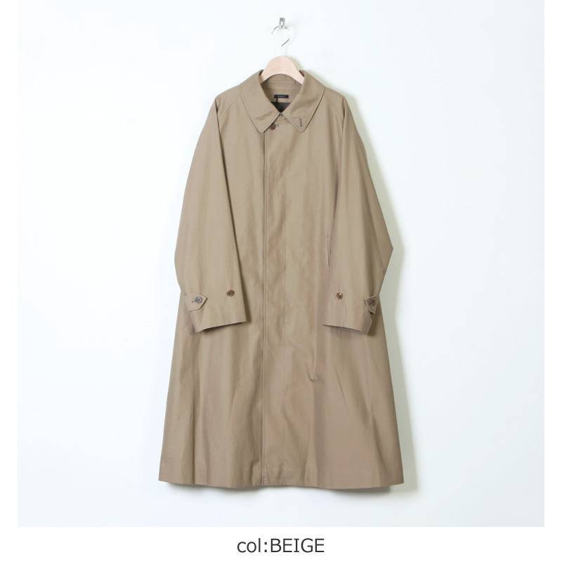 LENO(リノ) BAL COLLAR COAT(beige) ジャケット/アウター ステンカラー