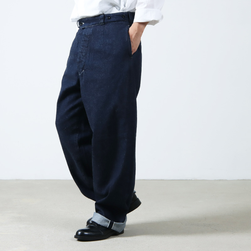 LENO (リノ) BUCKLE BACK TROUSERS / バックルバックトラウザース