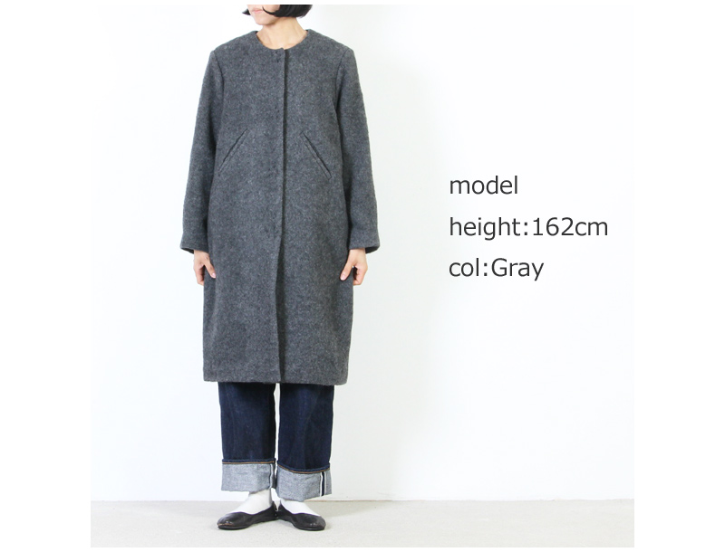 Lin francais d'antan(ランフランセダンタン) Seurat (スーラ) wool alpaca