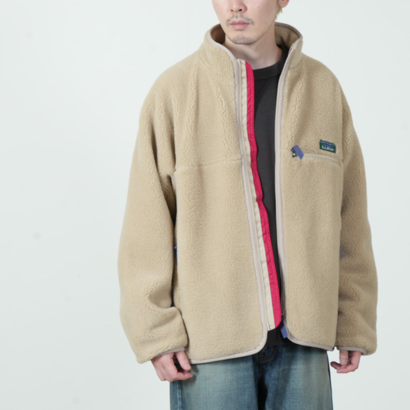 L.L.Bean(���륨��ӡ���) Topsham Boa Fleece Jacket #MEN
