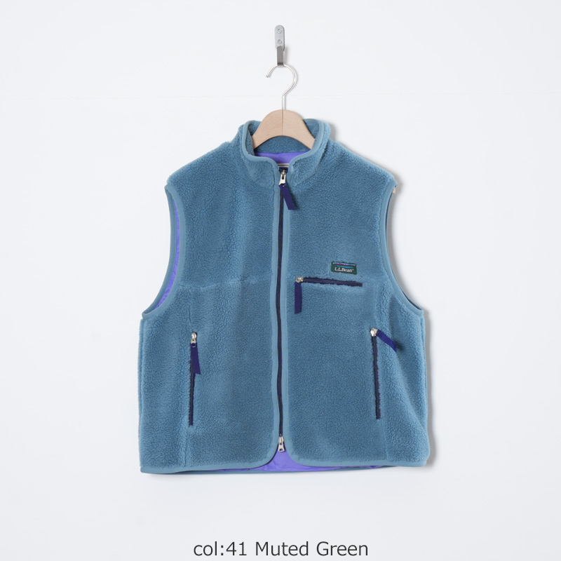 L.L.Bean(���륨��ӡ���) Topsham Boa Fleece Vest #WOMEN