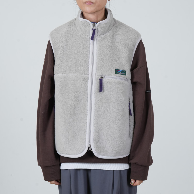L.L.Bean(���륨��ӡ���) Topsham Boa Fleece Vest #WOMEN