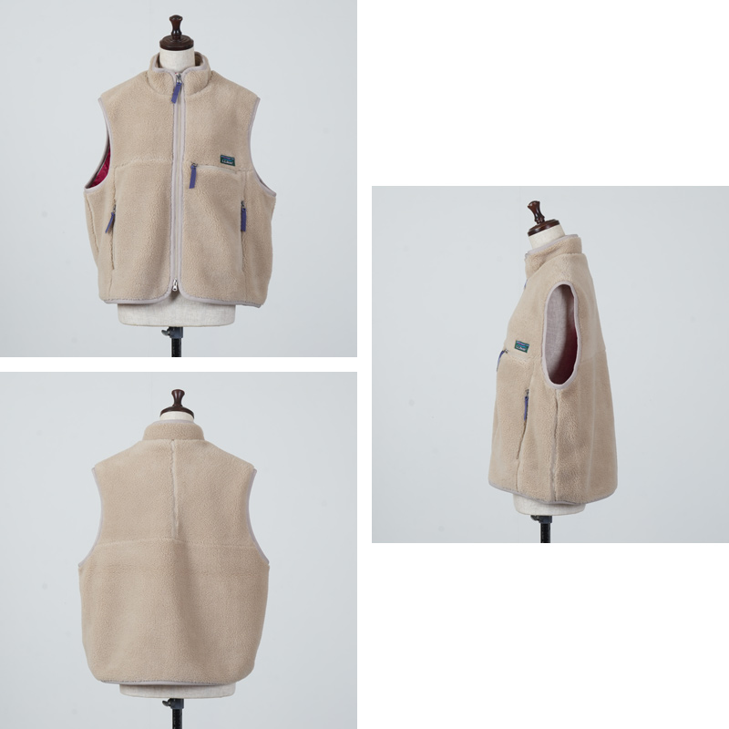 L.L.Bean(���륨��ӡ���) Topsham Boa Fleece Vest #WOMEN
