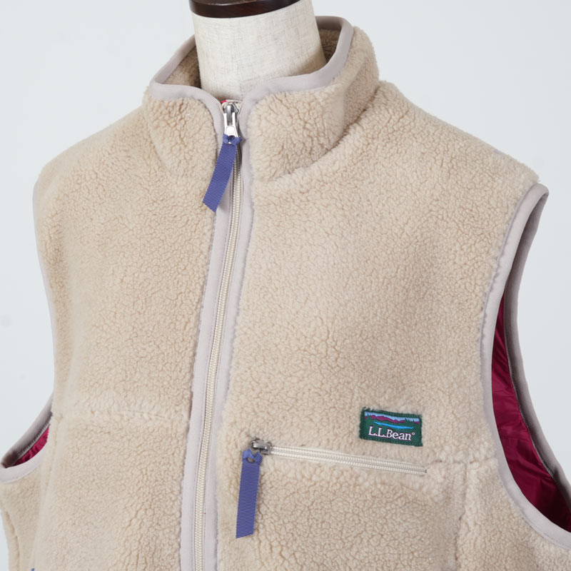 L.L.Bean(���륨��ӡ���) Topsham Boa Fleece Vest #WOMEN