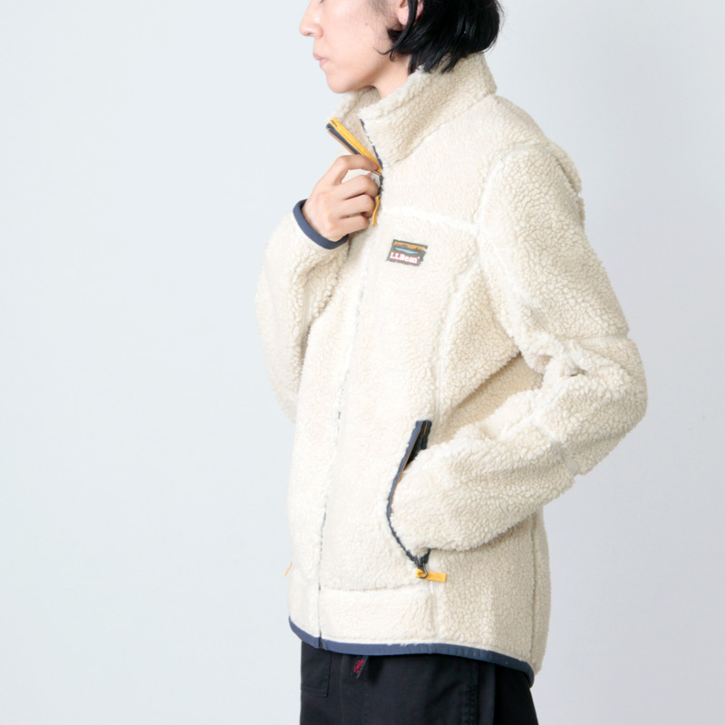 使用感少 LL Bean Mountain Pile Fleece Jacket