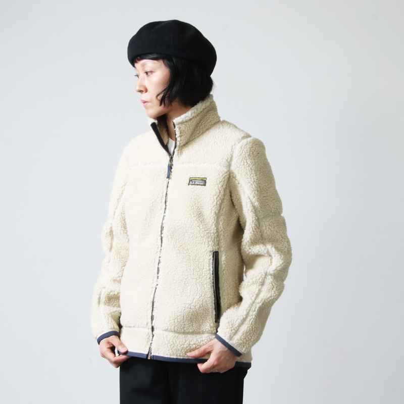 L.L.Bean (エルエルビーン) Women's Mountain Pile Fleece Jacket ...