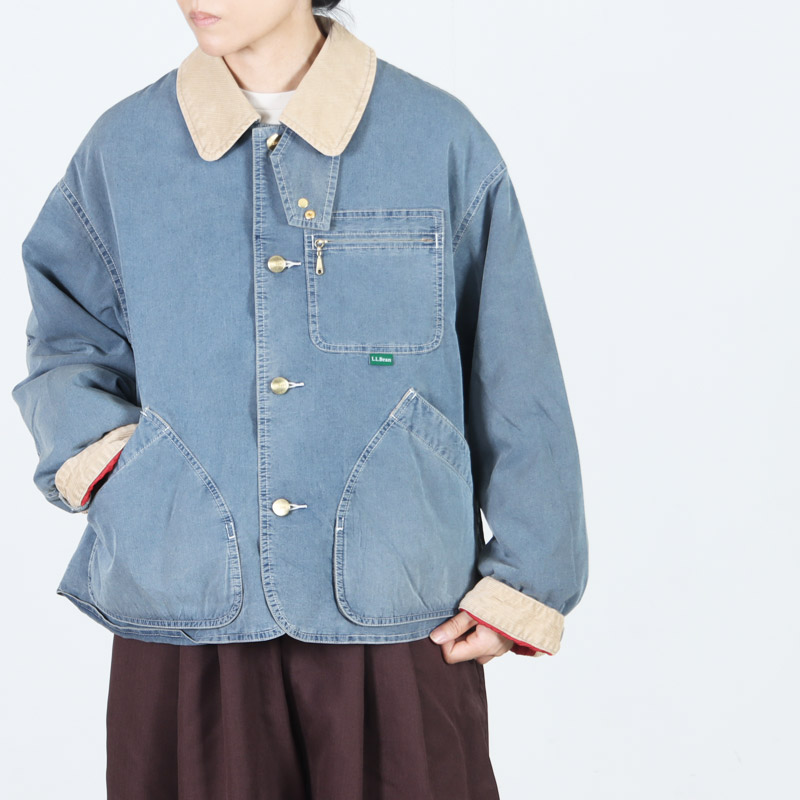 L.L.Bean(エルエルビーン) Bean’s Field Coat Insulated Indigo #WOMEN