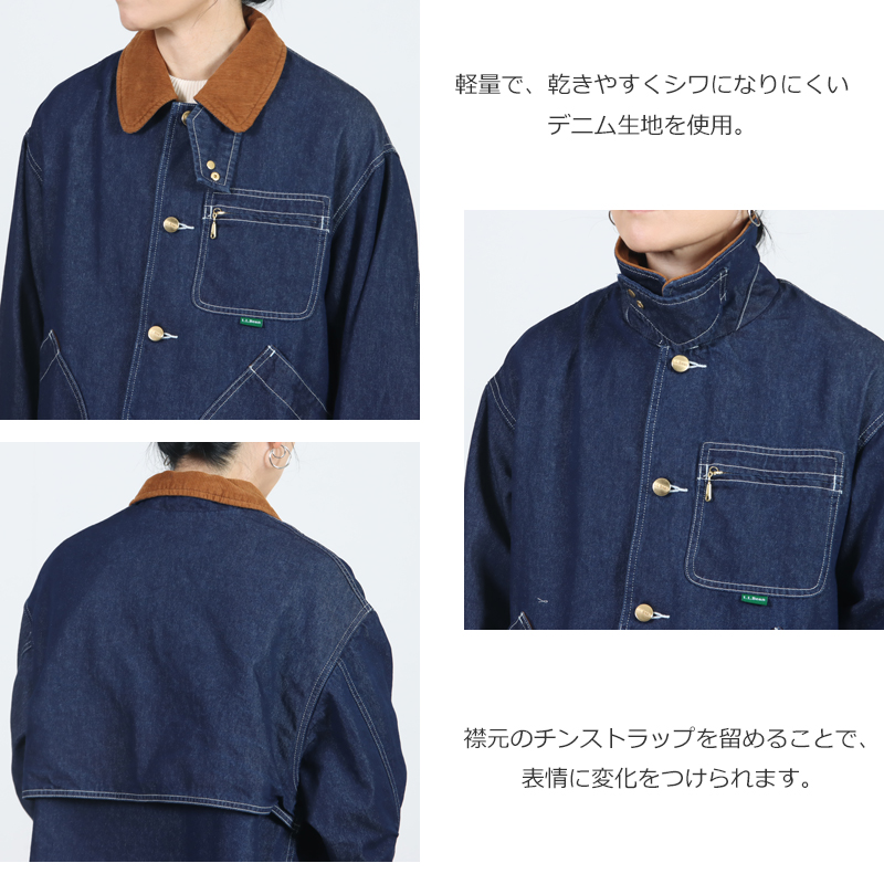 L.L.Bean(���륨��ӡ���) Bean��s Denim Field Coat #WOMEN