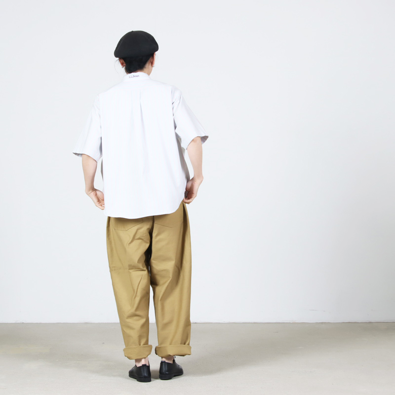 L.L.Bean(���륨��ӡ���) Orono Short-Sleeve Shirt #WOMEN