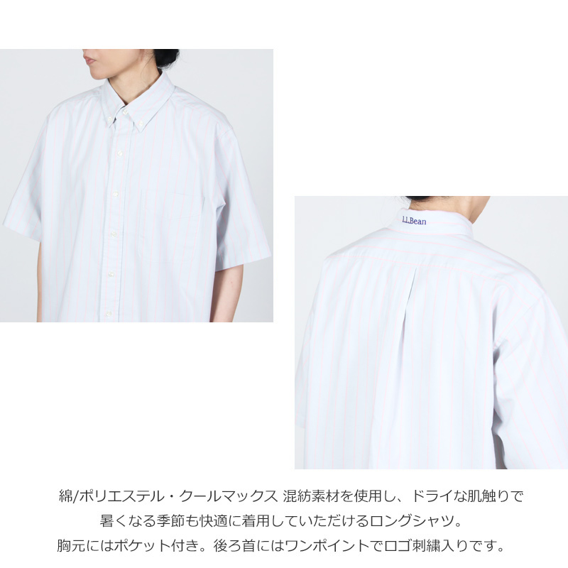 L.L.Bean(���륨��ӡ���) Orono Short-Sleeve Shirt #WOMEN