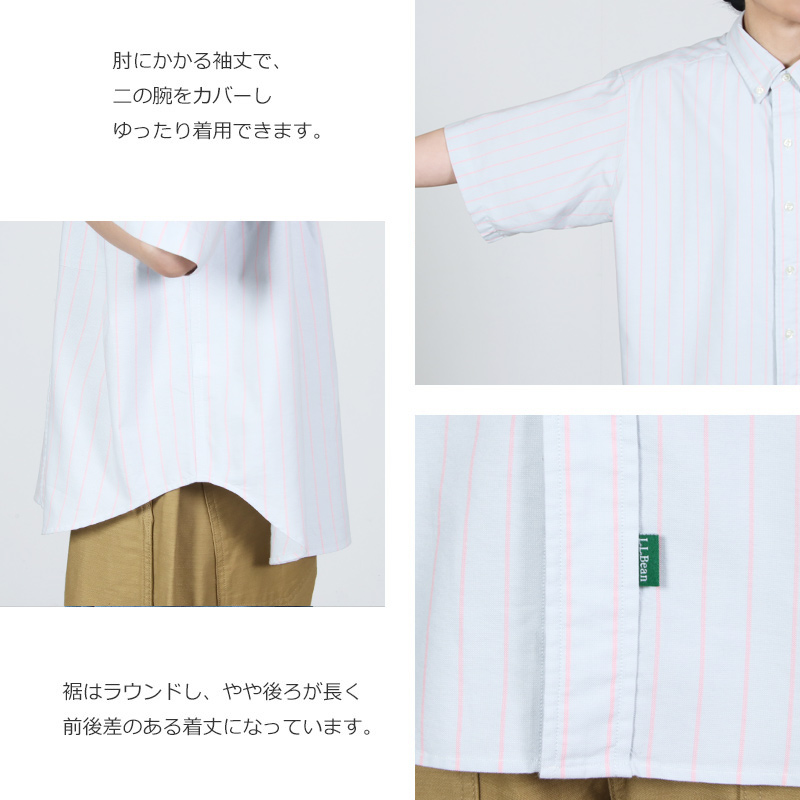 L.L.Bean(���륨��ӡ���) Orono Short-Sleeve Shirt #WOMEN