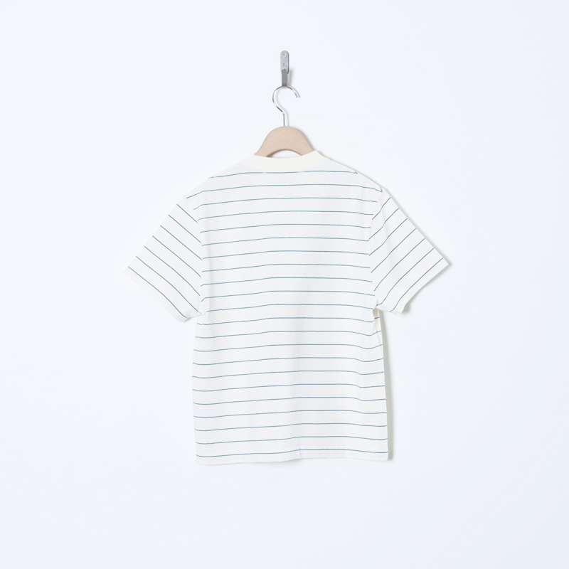 L.L.Bean(���륨��ӡ���) Union Short-Sleeve Striped Tee #WOMEN