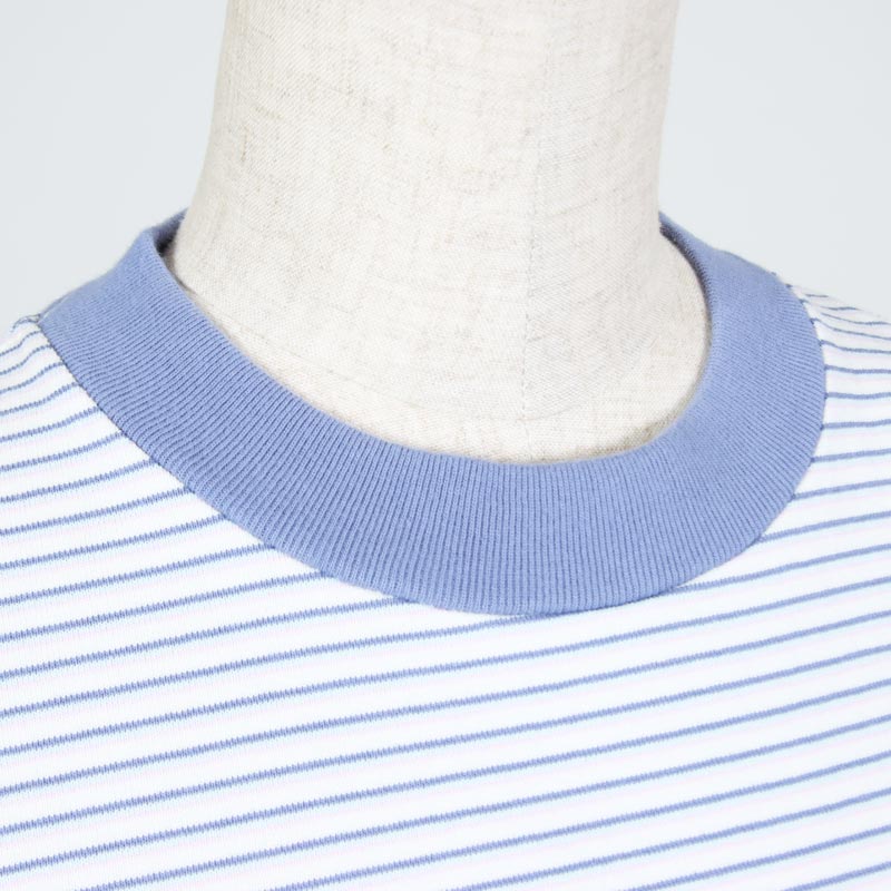 L.L.Bean(���륨��ӡ���) Union Short-Sleeve Striped Tee #WOMEN