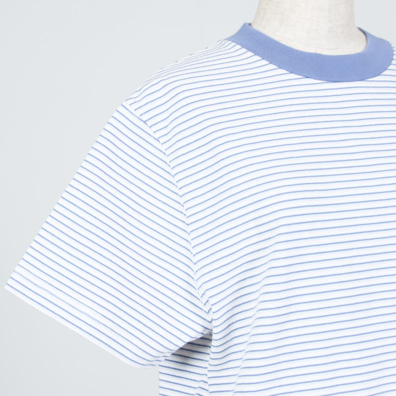 L.L.Bean(���륨��ӡ���) Union Short-Sleeve Striped Tee #WOMEN