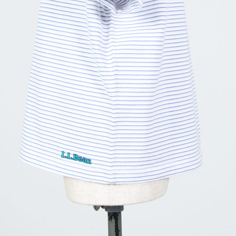 L.L.Bean(���륨��ӡ���) Union Short-Sleeve Striped Tee #WOMEN
