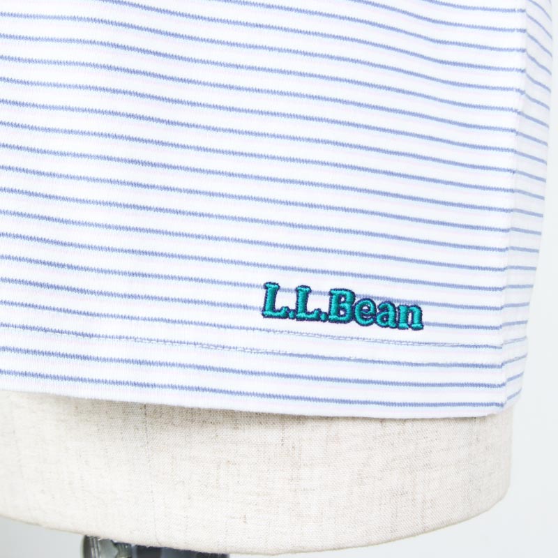 L.L.Bean(���륨��ӡ���) Union Short-Sleeve Striped Tee #WOMEN