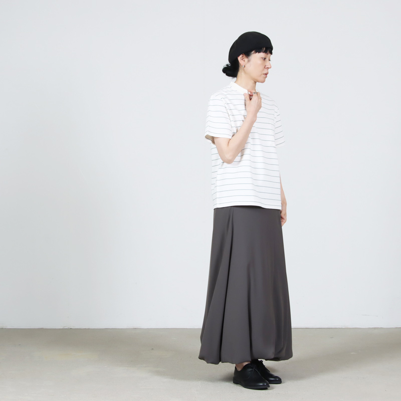 L.L.Bean(���륨��ӡ���) Union Short-Sleeve Striped Tee #WOMEN