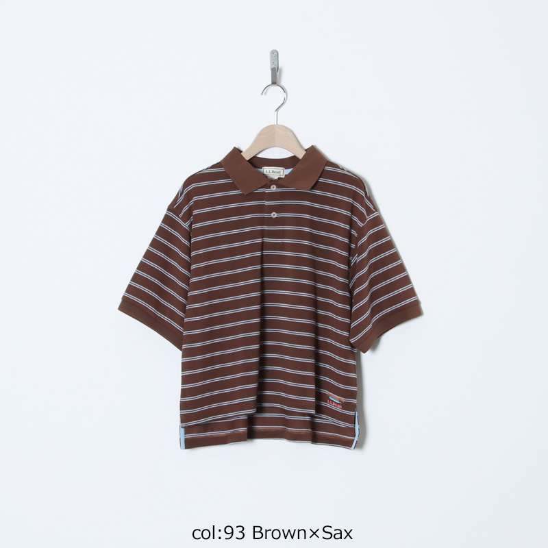 L.L.Bean(���륨��ӡ���) Troy Short-Sleeve Polo #WOMEN
