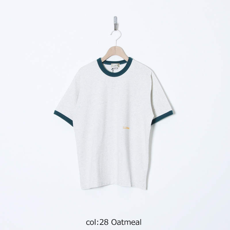 L.L.Bean(���륨��ӡ���) Morrill Short-Sleeve Ringer Tee #WOMEN