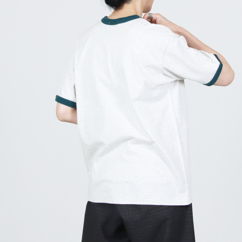 L.L.Bean(���륨��ӡ���) Morrill Short-Sleeve Ringer Tee #WOMEN