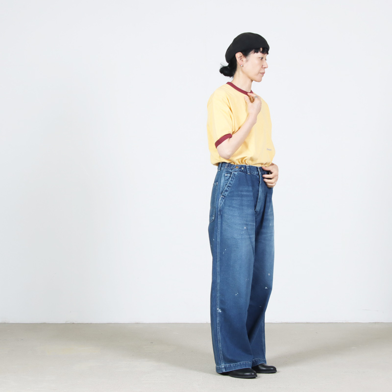 L.L.Bean(���륨��ӡ���) Morrill Short-Sleeve Ringer Tee #WOMEN