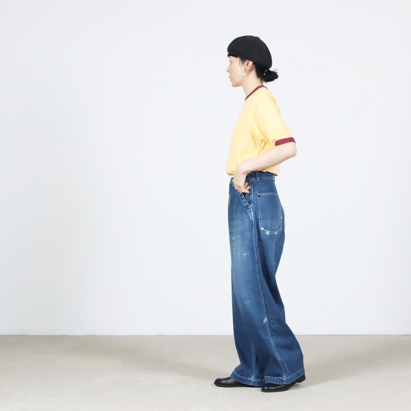 L.L.Bean(���륨��ӡ���) Morrill Short-Sleeve Ringer Tee #WOMEN