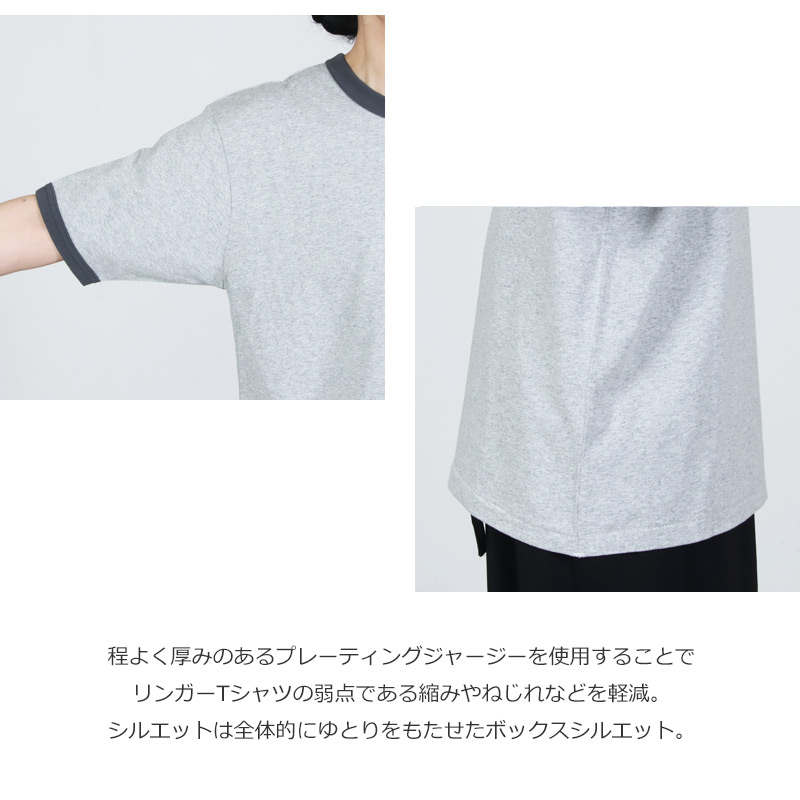 L.L.Bean(���륨��ӡ���) Morrill Short-Sleeve Ringer Tee #WOMEN