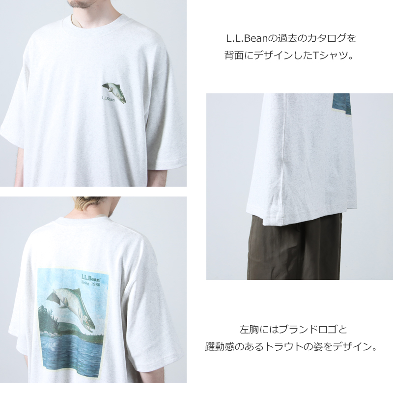 L.L.Bean(륨ӡ) Bean's 1980 SS Catarog Trout-Tee