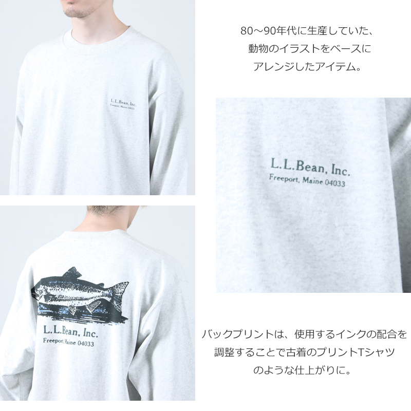 L.L.Bean(륨ӡ) Union Animal Long-Sleeve Tee MEN