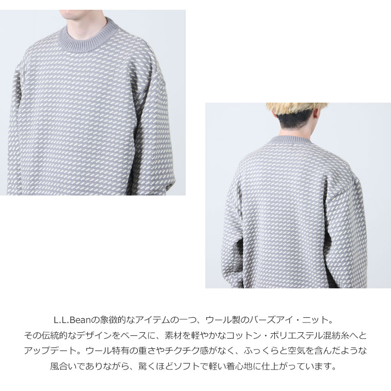 L.L.Bean(륨ӡ) Men's Wayne Sweater Bird's-Eye