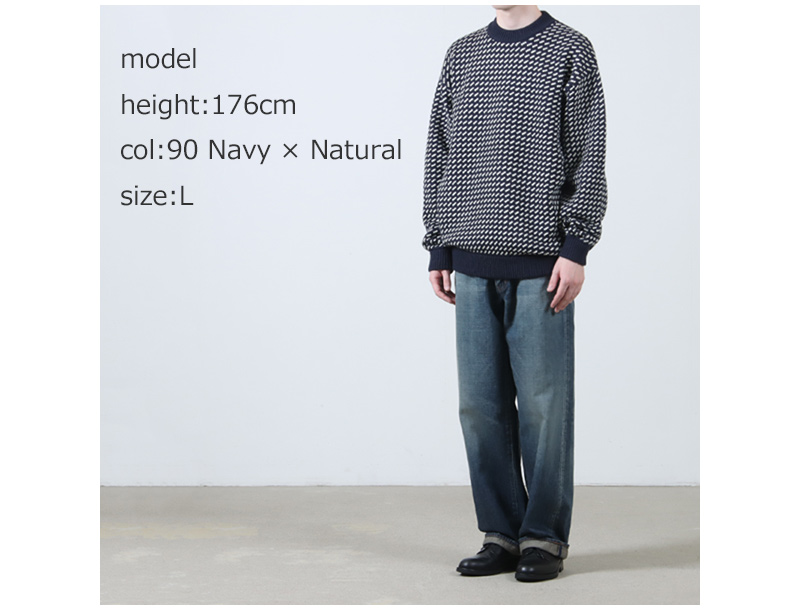 L.L.Bean(륨ӡ) Men's Wayne Sweater Bird's-Eye