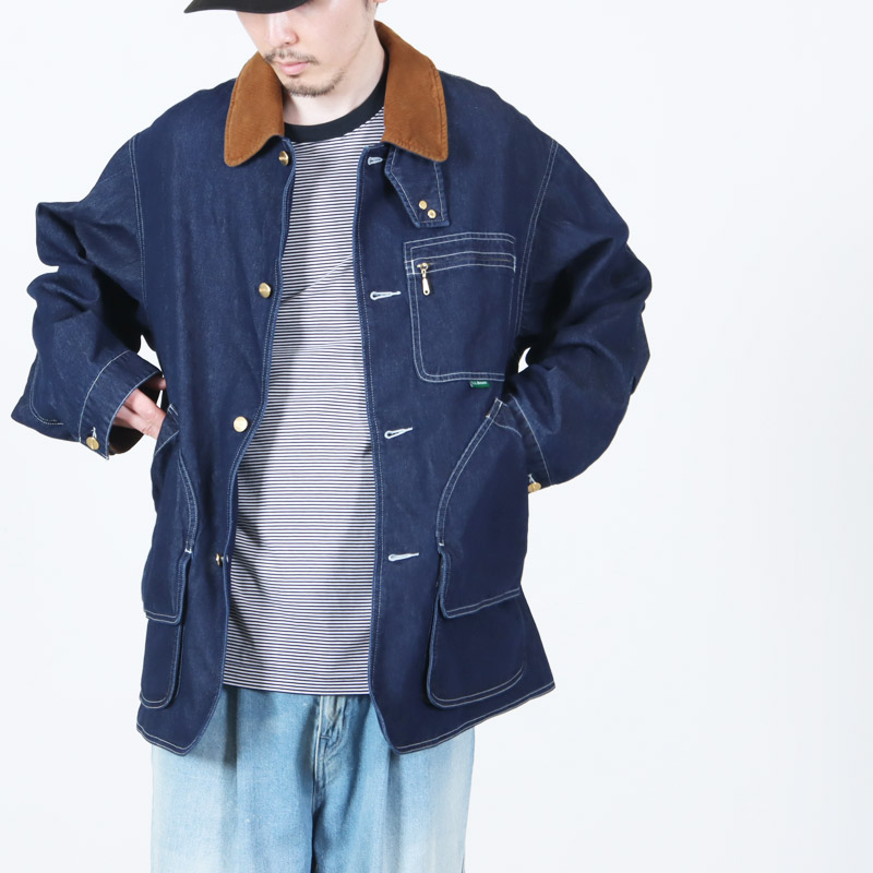 L.L.Bean(���륨��ӡ���) Beans Denim Field Coat #MEN