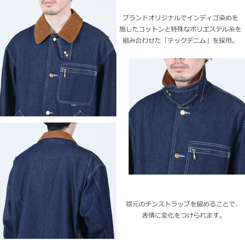 L.L.Bean(���륨��ӡ���) Beans Denim Field Coat #MEN