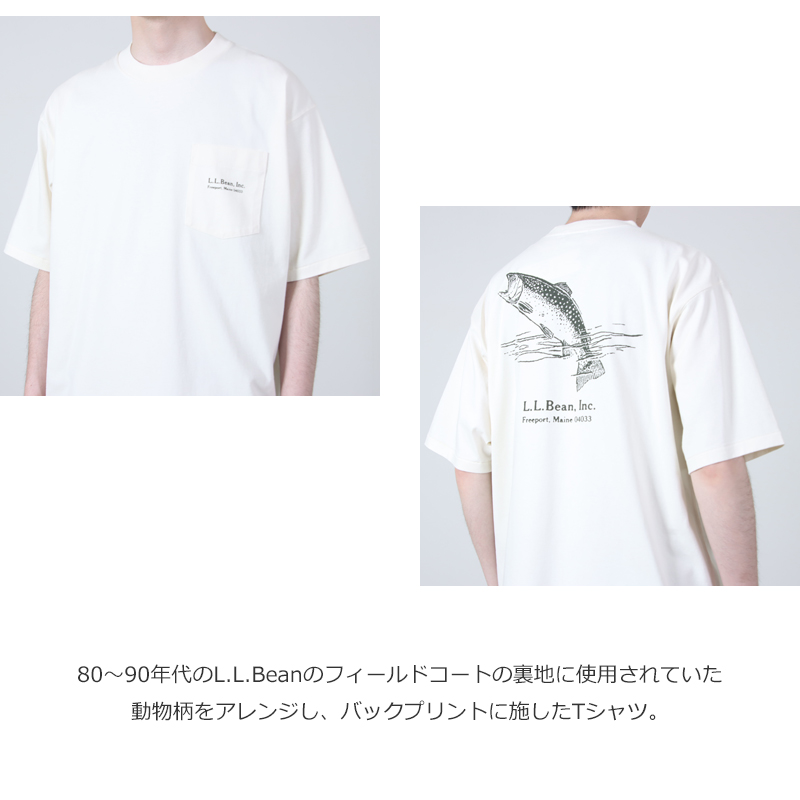 L.L.Bean(���륨��ӡ���) Morrill Short-Sleeve Animal Graphic Tee