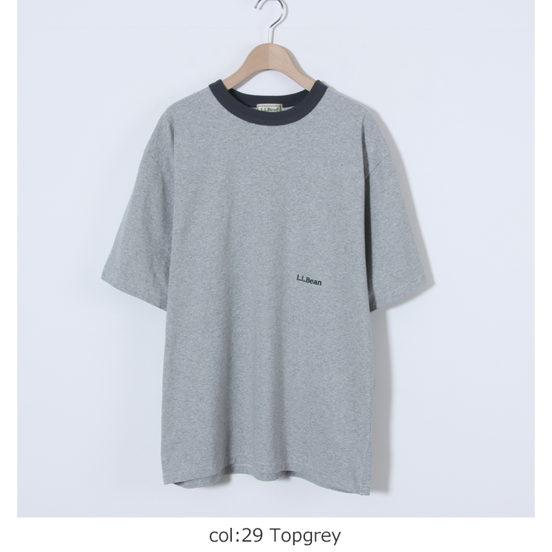 L.L.Bean(���륨��ӡ���) Morrill Short-Sleeve Ringer Tee