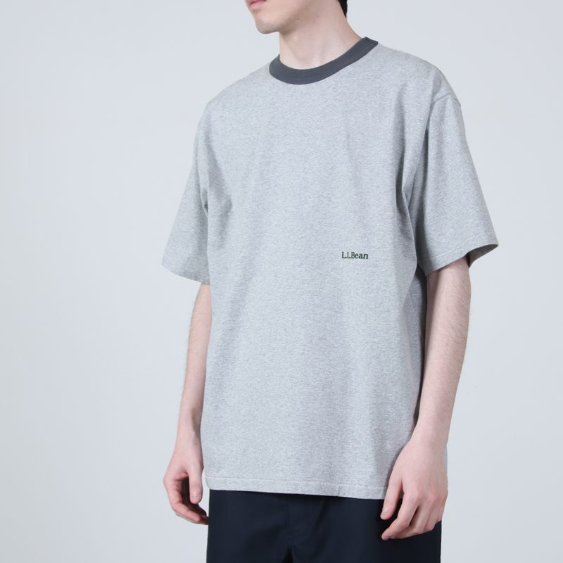 L.L.Bean(���륨��ӡ���) Morrill Short-Sleeve Ringer Tee